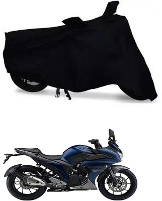 THE REAL ARV Waterproof Two Wheeler Cover for Yamaha(Fazer-250, Black)