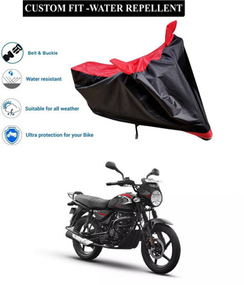 GOSHIV-car and bike accessories Waterproof Two Wheeler Cover for Bajaj(Red)