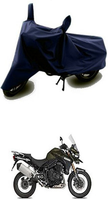 MMSSTAR Waterproof Two Wheeler Cover for Triumph(Blue)