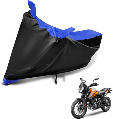 MOCKHE Two Wheeler Cover for KTM(390 Adventure, Blue)