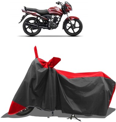 KEDIT Two Wheeler Cover for TVS(Jive, Red, Black)