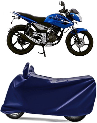 Swarish Two Wheeler Cover for Bajaj(XCD 125cc, Blue)