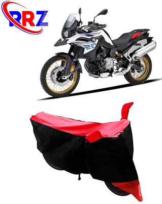 RRZ Waterproof Two Wheeler Cover for BMW(F 850 GS, Black, Red)