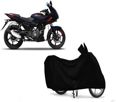 EGAL Waterproof Two Wheeler Cover for Bajaj(Pulsar 180F BS6, Black)