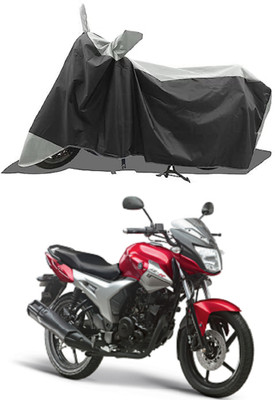 GROFATIK Two Wheeler Cover for Yamaha(SZ X, Grey)