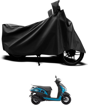 CODOKI Waterproof Two Wheeler Cover for Yamaha(Alpha, Black)