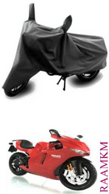 RAAMKM Two Wheeler Cover for Hero, Honda, Bajaj, Ather, TVS, Yamaha(GTS 300 BS6, Grey)