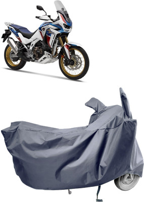 Amexride Two Wheeler Cover for Honda(CRF1000L Africa Twin, Grey)