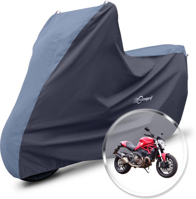 Neodrift Two Wheeler Cover for Ducati(Monster 821, Blue, Black)