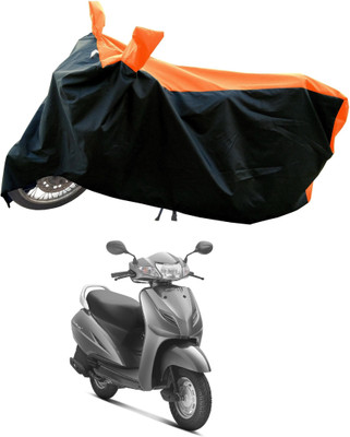 DeepShakshi AUTOMOTIVE Waterproof Two Wheeler Cover for Honda(Activa 3G, Orange)
