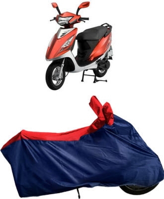 rakku Waterproof Two Wheeler Cover for TVS(Scooty Streak, Blue, Red)