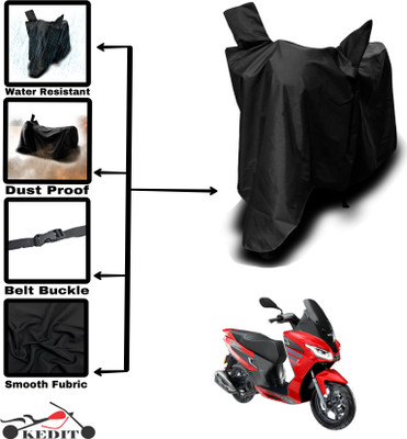 AASHTIK MART Two Wheeler Cover for Aprilia(SXR 125, Black)