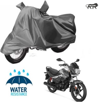 JSJINSIL Waterproof Two Wheeler Cover for Hero(Passion Pro, Grey)