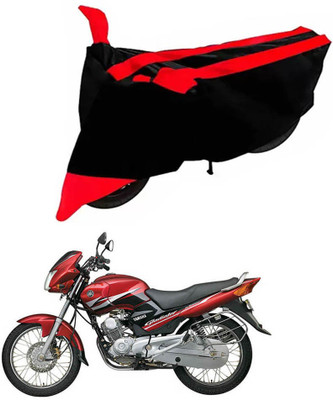 DeepShakshi AUTOMOTIVE Two Wheeler Cover for Hero(Ambition, Black, Red)