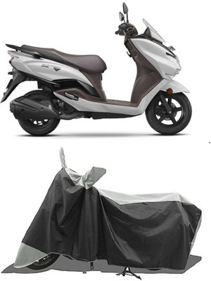 GROFATIK Two Wheeler Cover for Suzuki(Burgman Street 125, Grey)