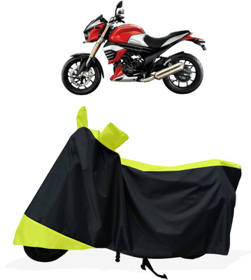 Tricway Two Wheeler Cover for Mahindra(MOJO XT 300, Yellow)