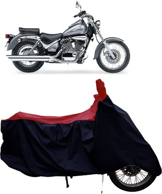 KEDIT Two Wheeler Cover for Suzuki(Intruder 250 BS6, Red, Black)