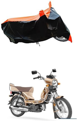 VESMEI Two Wheeler Cover for TVS(XL 100 Comfort BS6, Orange)