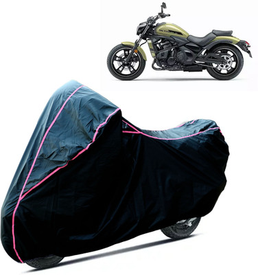 GGK RANTAL Waterproof Two Wheeler Cover for Kawasaki(Vulcan S, Black)