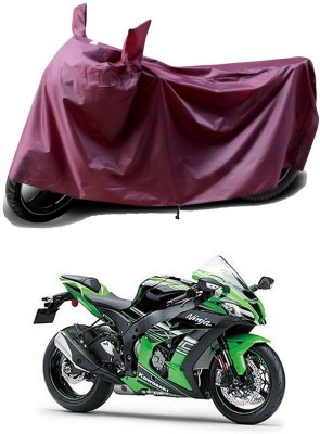 APNEK Waterproof Two Wheeler Cover for Kawasaki(Ninja ZX-10R BS6, Maroon)