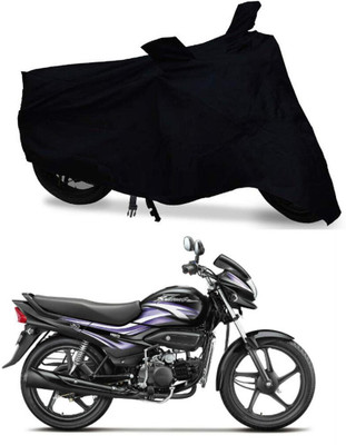 HYBRIDS COLLECTION Waterproof Two Wheeler Cover for Hero(Super Splendor, Black)