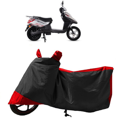 GROFATIK Two Wheeler Cover for Hero(Electric Flash, Red)