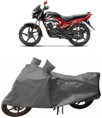 kashyap Waterproof Two Wheeler Cover for Honda(Dream, Grey)