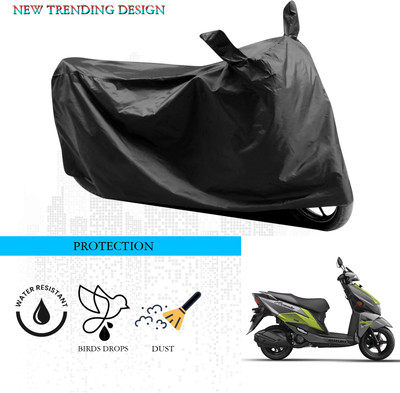 ANTHUB Waterproof Two Wheeler Cover for Suzuki(Avenis 125, Black)