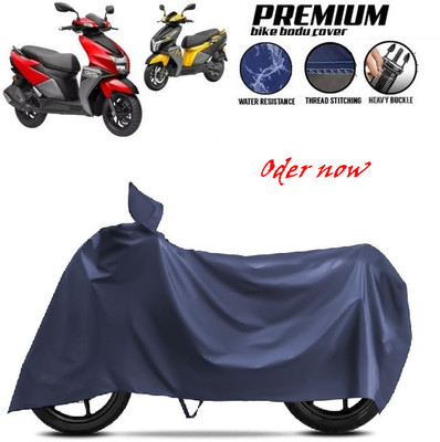 smwzxyu Waterproof Two Wheeler Cover for Honda, Bajaj, Hero, TVS, Yamaha(Blue)