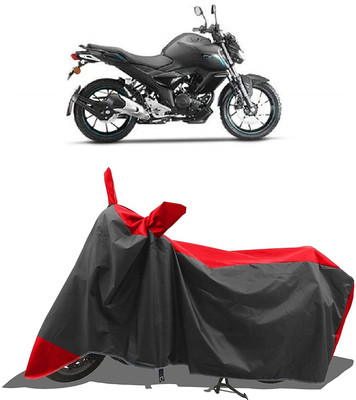 KEDIT Two Wheeler Cover for Yamaha(FZ S FI (V 2.0), Red)