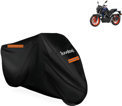 Juvdoxj Waterproof Two Wheeler Cover for Yamaha(MT-15 BS6, Black)