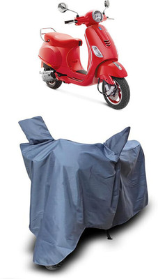 MADAFIYA Waterproof Two Wheeler Cover for Vespa(RED 125, Grey)