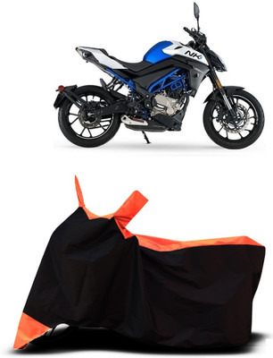 VESMEI Two Wheeler Cover for CFMoto(300NK, Orange)