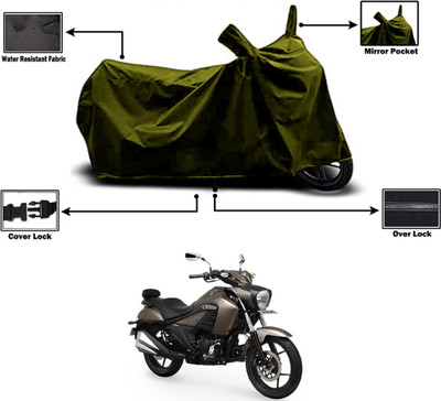 Amexride Two Wheeler Cover for Suzuki(Intruder 250, Green)