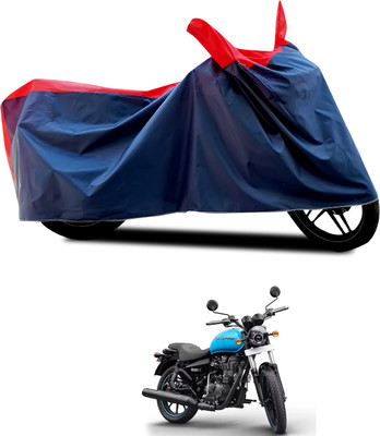 PAGORA Waterproof Two Wheeler Cover for Royal Enfield(Thunderbird 500, Black, Red)