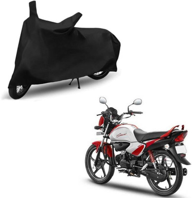 Mdstar Waterproof Two Wheeler Cover for Hero(Splendor I Smart, Black)