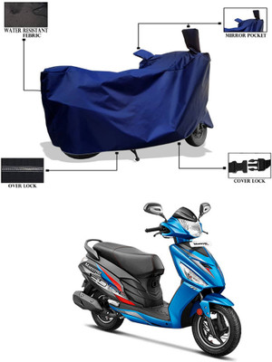 CODOKI Waterproof Two Wheeler Cover for Hero(Maestro Electric, Blue)