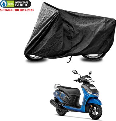 PAGORA Waterproof Two Wheeler Cover for Yamaha(Alpha, Black)