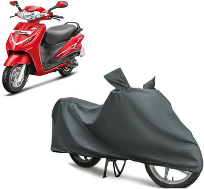 EGAL Waterproof Two Wheeler Cover for Hero(Duet LX 110CC BS6, Grey)