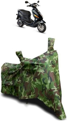 ATBROTHERS Waterproof Two Wheeler Cover for Hero Electric(Electric Cruz, Multicolor, Green)