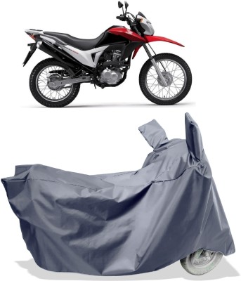 Amexride Two Wheeler Cover for Honda(NXR 160, Grey)