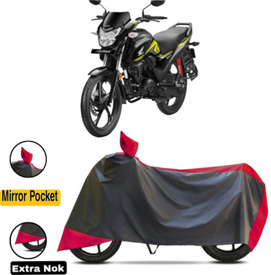 WMIZEXA Waterproof Two Wheeler Cover for Honda(Red, Black)