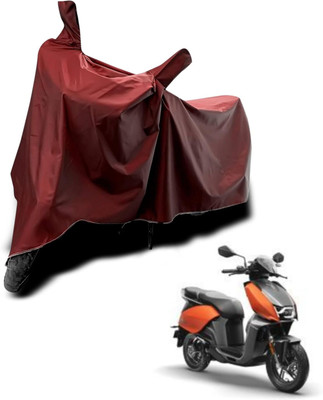 KEDIT Two Wheeler Cover for Hero(Maroon)