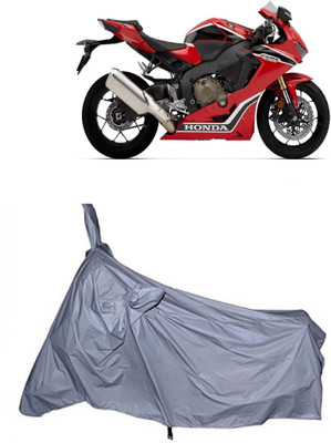Varnwal E Commerce Waterproof Two Wheeler Cover for Honda(CBR 1000RR, Silver)