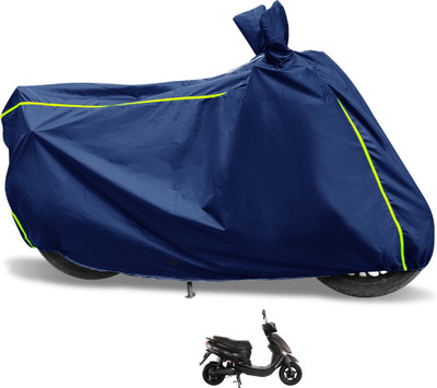 Euro Care Waterproof Two Wheeler Cover for Hero(Electric Photon, Blue)
