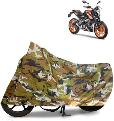 Kingsway Waterproof Two Wheeler Cover for KTM(125 Duke, Multicolor)