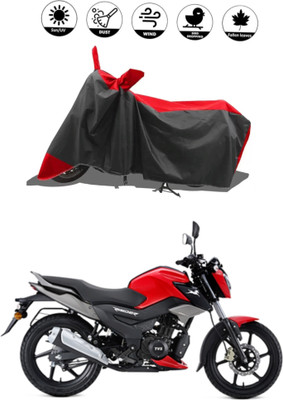 MMSSTAR Waterproof Two Wheeler Cover for TVS(Raider, Red, Black)