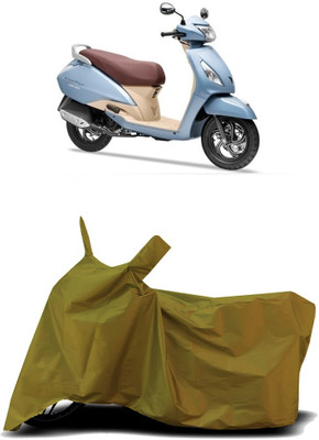 VESMEI Two Wheeler Cover for TVS(Jupiter Grande BS6, Blue)