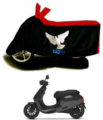 BigFly Two Wheeler Cover for Ola(Electric Scooter, Red)