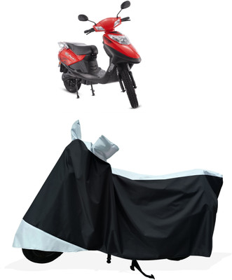 Tricway Two Wheeler Cover for Hero Electric(Electric Flash, White)